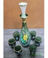 Vintage Murano Glass Decanter And Glasses Set - $106.40