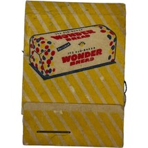 Wonder Bread Matchbook Stocking Hosiery Repair Kit Yellow Stripes Vintag... - £3.95 GBP