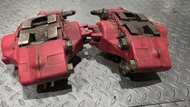 Passenger Right Driver Left Red Calipers Rear WRX Fits 06-07 IMPREZA 75703 image 10