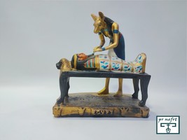 A unique model of Anubis, the machine of embalming and tombs, made in Egypt with - £127.14 GBP