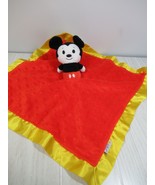 Hallmark Itty Bittys Plush Mickey Mouse security blanket red minky dot y... - £11.84 GBP