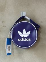 adidas Originals Adicolor Classic Round Bag Unisex Casual Bag Purple NWT... - $44.01