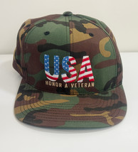 USA Honor A Veteran Camo Hat, Cap. - $149.89 MXN