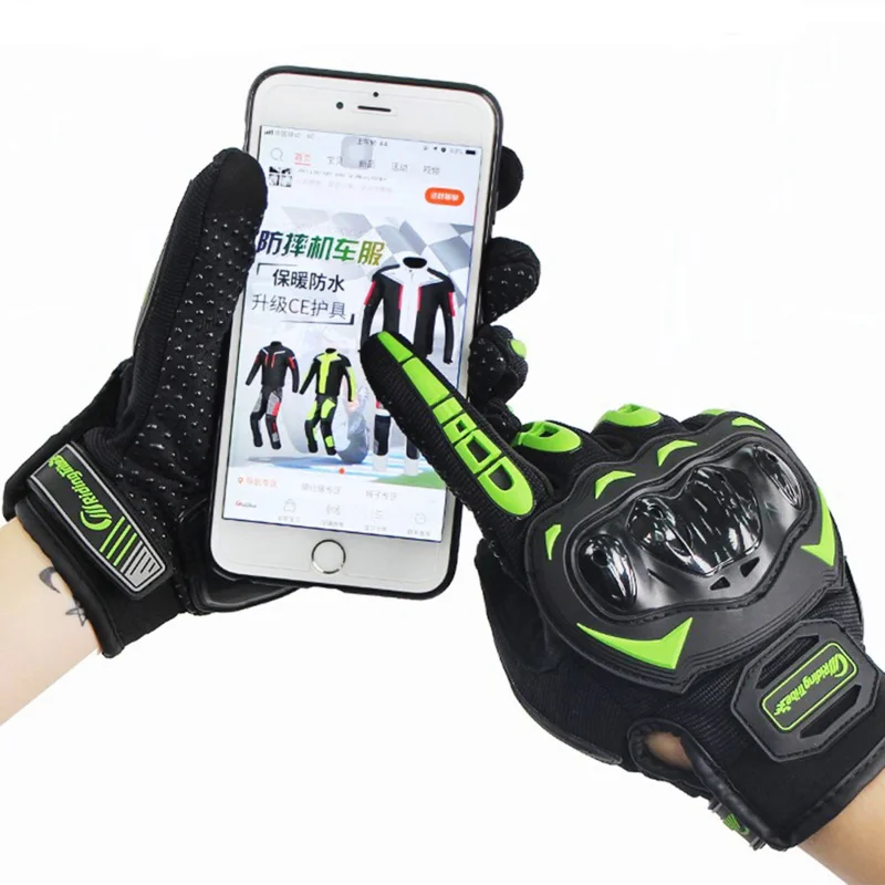 Motorcycle Gloves Summer Breathable Gloves Men Women Touch Screen Motocross - £20.16 GBP