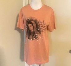 Bella Canvas Unisex Cotton Maria T-shirt Peach Color Size M - £9.73 GBP