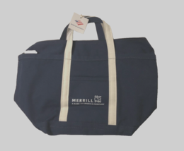 $55 Bank America Merrill Banker Bag Duffle  Navy Blue Stachels New York ... - $40.28
