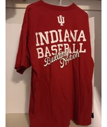 Indiana University IU Hoosiers T-Shirt Mens L  Adidas - £11.71 GBP