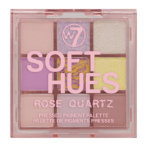 W7 Soft Hues Pressed Pigment Palette Rose Quartz - $78.40