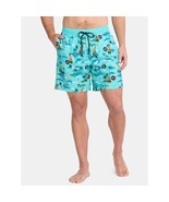 Corona Beer Men&#39;s Board Shorts Swim Trunks, 7.5&quot; Inseam Aqua Size L(36-38 - $498.32 MXN