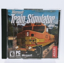 Microsoft Train Simulator [Jewel Case Cover] (PC, 2002, Atari) 2Disc - £9.40 GBP