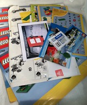 Lot Of Lego Instruction Manual Booklets 5766-2, 5891-3, 6384, 8402, misc sticker - £8.66 GBP