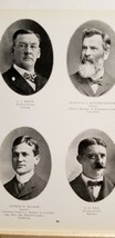 Notable Wisconsin Men Of 1901 Attorneys &amp; Lawyers Mc Leod Bohmrich Armin Gill D0 - $11.25