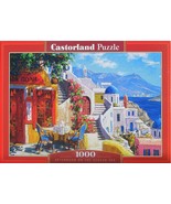 Castorland Afternoon on the Aegean Sea 1000 pc Jigsaw Puzzle Santorini L... - £14.75 GBP