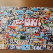 The 1970&#39;s White Mountain 1000 pc Jigsaw Puzzle 20x27 COMPLETE Farah Soul Train - $11.65