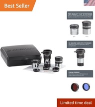 AstroMaster 8-Piece Telescope Accessory Set - Magnification and Clarity ... - $1,625.14 MXN
