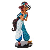 Disney Britto Jasmine Princess Figurine 7.5" High Stone Resin Aladdin Movie