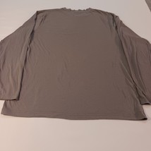 NFL Team Apparel Detroit Lions Men's Gray Long Sleeve T-Shirt Size Large image 2