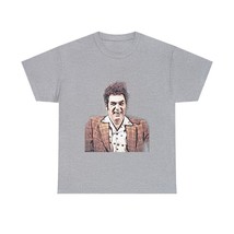 Seinfeld Kramer Art Graphic Print Short Sleeve Unisex Heavy Cotton T-Shirt - $14.95+