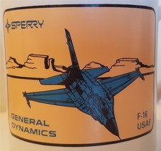 Sperry/General Dynamics F-16 USAF US Air Force ceramic coffee mug - £11.96 GBP