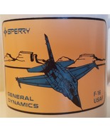 Sperry/General Dynamics F-16 USAF US Air Force ceramic coffee mug - £11.85 GBP