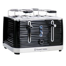 Russell Hobbs Retro Style 4 Slice Toaster in Black - $104.44