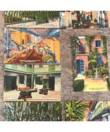 New Orleans, LA Set of 9 Vintage Postcards C.T. Art Colortone Genuine Cu... - $16.81