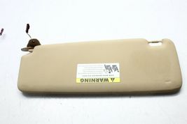 2006-2008 BMW 750i 750Li E66 FRONT PASSENGER RIGHT SUN VISOR SUNVISOR TAN P8491 image 11