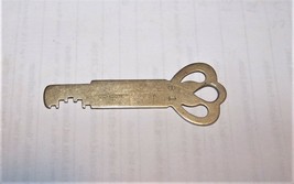 Antique Sargent &amp; Greenleaf Padlock Pad Lock Key 81 Rochester Ny - £7.90 GBP