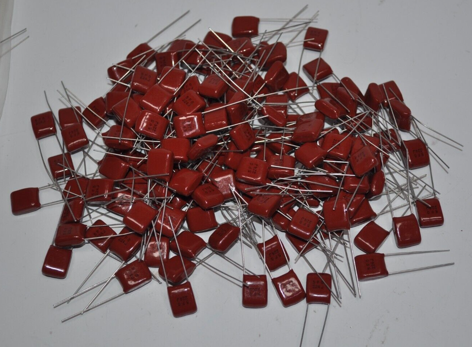 Lot of 145 NEW .22uF  @ 50V 5% Capacitors 5F0 224J - $39.59