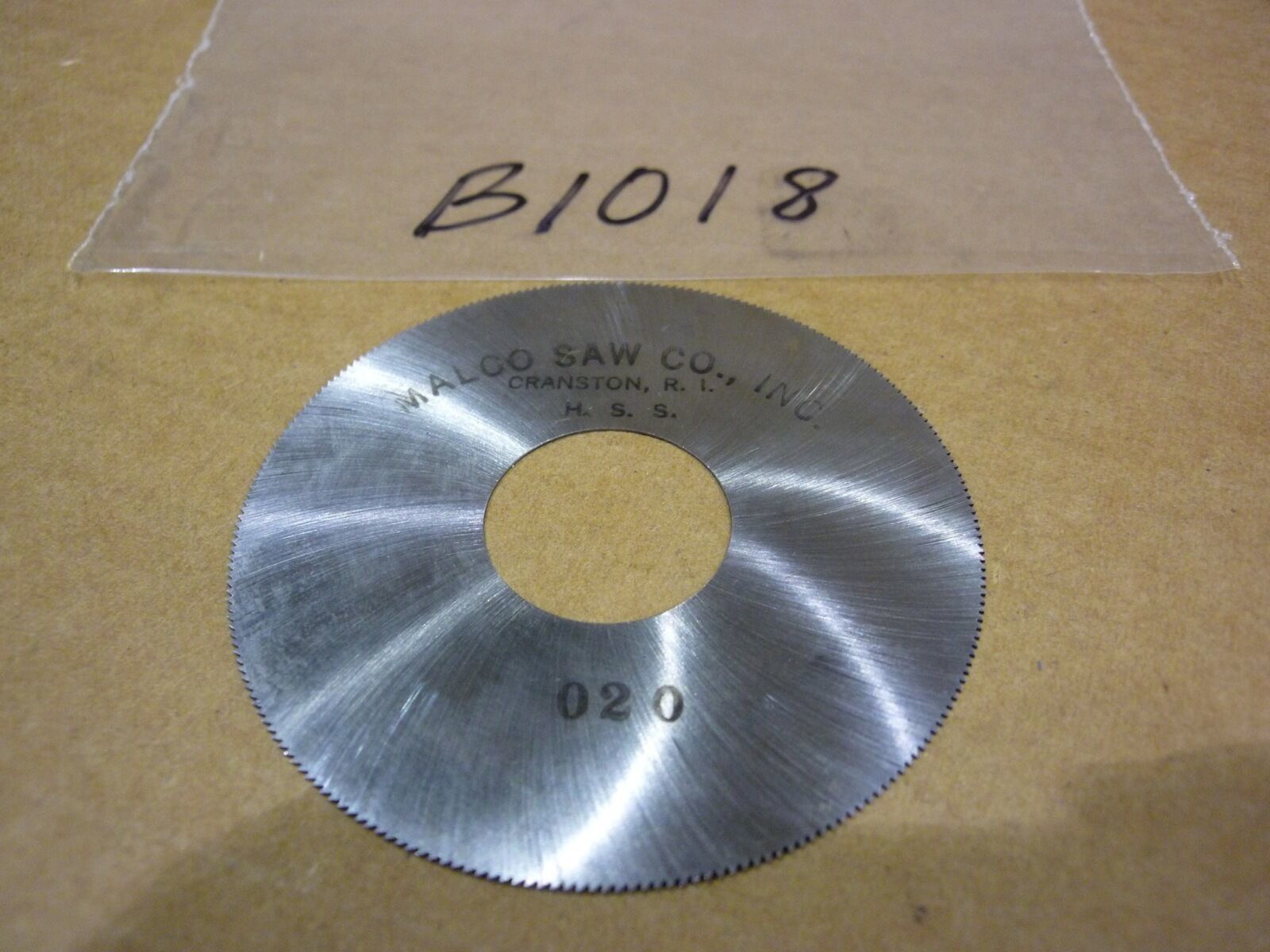 MALCO 3&quot; x .02&quot; x 1&quot; Milling Cutter (NOS) - $35.00
