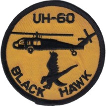 U.S. Army UH-60 Black Hawk Helicopter Patch 3&quot; - £5.89 GBP