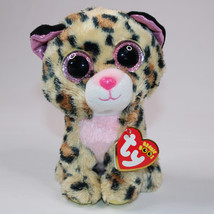 Ty Beanie Boos Livvie The Leopard 6” Stuffed Animal Plush Toy With Tags Aug. 8th - £6.63 GBP