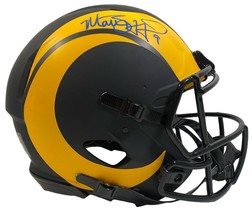 Matthew Stafford Autographed Rams Eclipse Authentic Speed Helmet Fanatics - £730.52 GBP