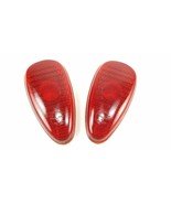 Pair New Glass 1939 Plymouth Tail Light Lenses K-D TRIFLEX POLITE A NO 2... - $34.64