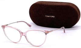 NEW TOM FORD TF 5688-B 072 TRANSPARENT PINK AUTHENTIC EYEGLASSES FRAME  ... - £120.04 GBP