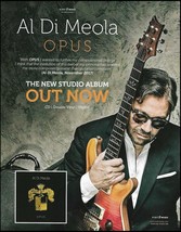 Al Di Meola Opus 2017 album advertisement 8 x 11 Ear Music Records ad print - £2.99 GBP