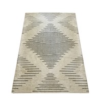 Brand New 6&#39;X9&#39; Grey/White Area Rug - £189.46 GBP