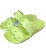 Crocs Classic Sandals Slides Lime Zest Green Men Size 10 / Women Size 12... - £25.00 GBP