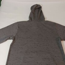 Hollywood Jean People Hoodie Men's Size L Gray 1/4 Zip Cotton Blend Sweatshirt image 15