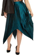 Fashion to Figure Mujer Talla Grande Brynlee Plisado Pañuelo Falda, Talla 0X - £17.77 GBP