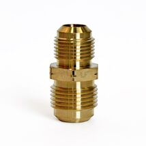 ATC 5/8 in. Flare 1/2 in. D Flare Yellow Brass Union - $9.95