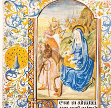 1929 Book Of Hours Full Color History Of Europe Book Print Religious E98D - $14.01 CAD