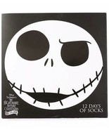 Disney Nightmare Before Christmas 12 Days Of Socks Advent Calendar - NEW - $34.17 CAD