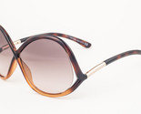 Tom Ford IVANNA 372 52F Dark Havana / Brown Gradient Sunglasses TF372 52... - £140.71 GBP