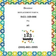 Dexter Replacement Part Number 9451-169-006 - $1.86 MXN