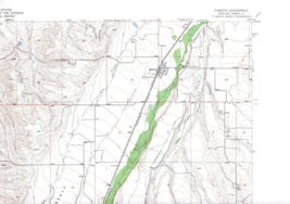 Roberts, Montana 1956 Vintage USGS Topo Map 7.5 Quadrangle Topographic - £18.79 GBP