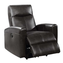 Black Leather Electric Recliner Power Chair for Living Room | Eli Collec... - $598.08 CAD