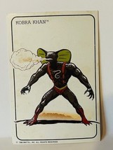 Masters of Universe Trading Card Calendar 1986 Mattel TV 86 Snakemen Kobra Khan - £19.50 GBP