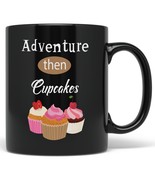 PixiDoodle Sweet Adventure Cupcake Coffee Mug (11 oz, Black) - $25.91