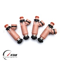 4 X 1000cc 95lb Carburante Iniettori per Subaru Sti Wrx Forester 2.0L 2.5L Denso - £156.03 GBP